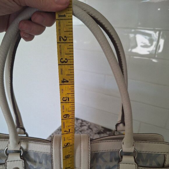 Michael Kors monogram‎ canvas leather large tote bag - Picture 16 of 16